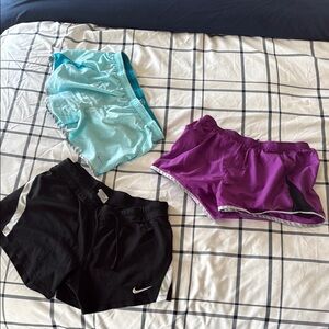 Nike 3pk athletic shorts